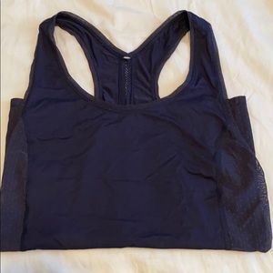 Lululemon Navy Racer Back Tank Top